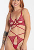 Cross Strap Underwire Bralet Set