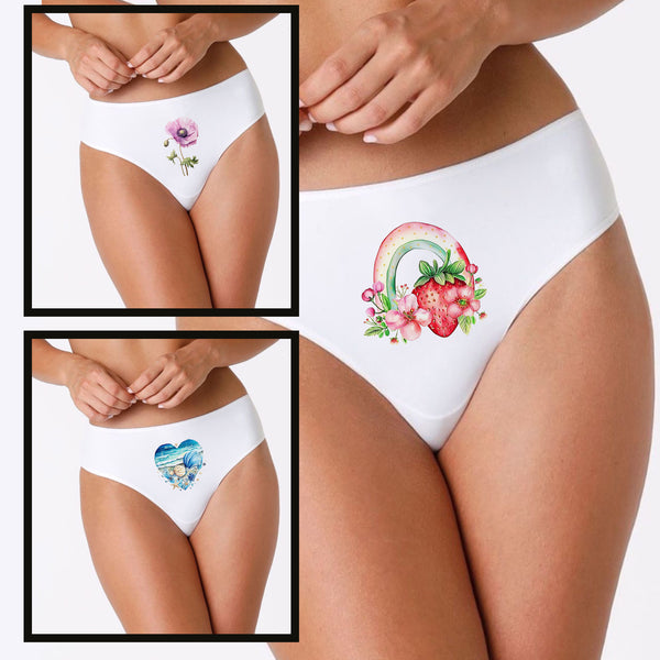 Printed Seamless Slip 3-Pack