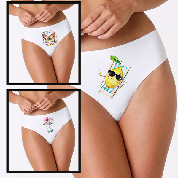 Printed Seamless Slip 3-Pack