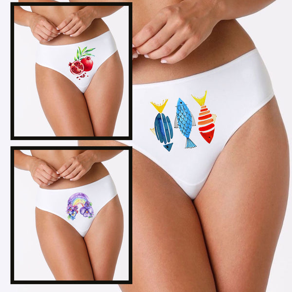 Printed Seamless Slip 3-Pack