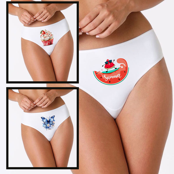 Printed Seamless Slip 3-Pack