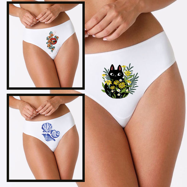 Printed Seamless Slip 3-Pack