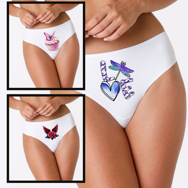 Printed Seamless Slip 3-Pack