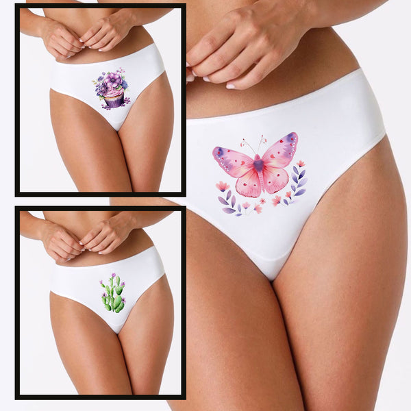 Printed Seamless Slip 3-Pack