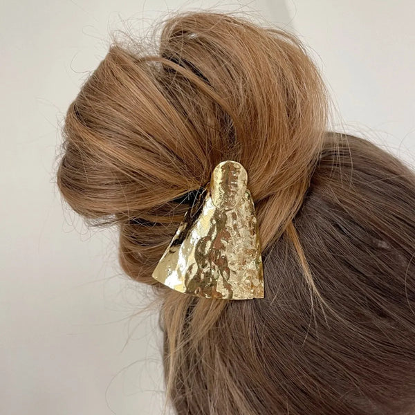 Tasarım Gold At Kuyruğu ve Topuz Tokası