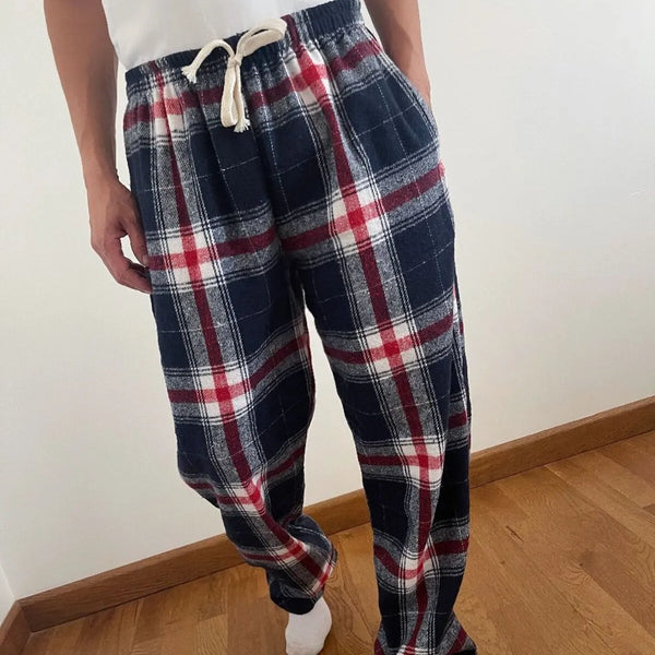 Blue Plaid tracksuit - pajamas