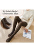 Women's Winter Flesh Color Quality Plush Thermal Tights Socks