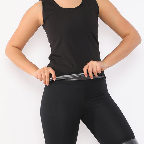 THERMAL SAUNA UNDERSHIRT SHORTS SET