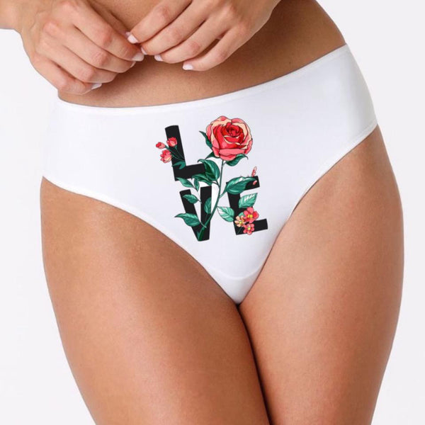 Baskılı Dikişsiz Slip