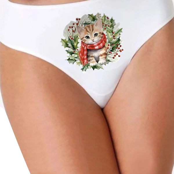 Baskılı Dikişsiz Slip Yeni Yıl Özel