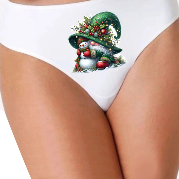 Baskılı Dikişsiz Slip Yeni Yıl Özel