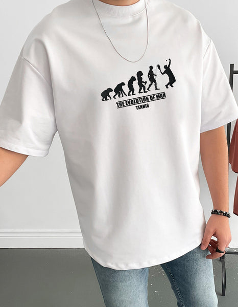 Evolution Tenis Tshirt Oversize Tshirt