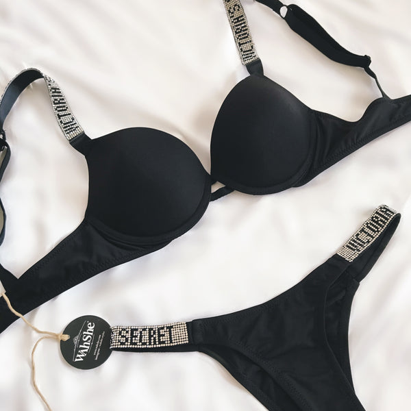 Vs Bralet Set Siyah