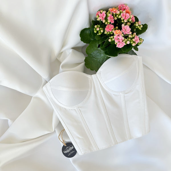 Aura Beyaz Büstiyer