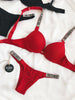Vs Bralet Set Kırmızı
