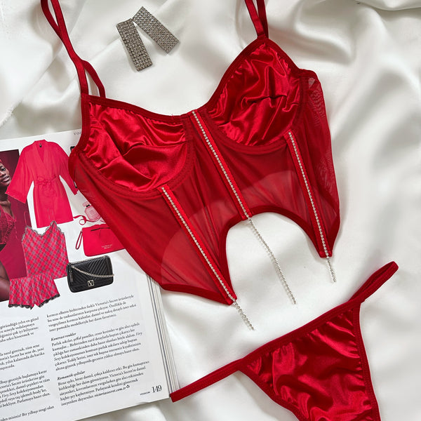 Bright Night Bralet Set