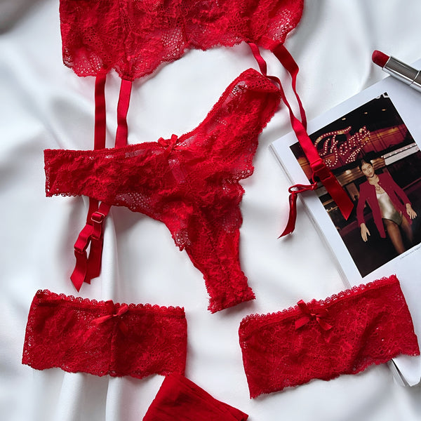 Lina 4’lü Jartiyer Set