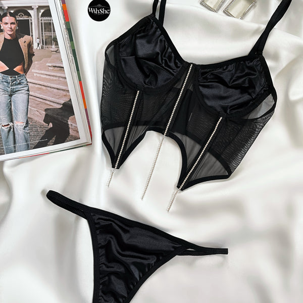 Bright Night Bralet Set