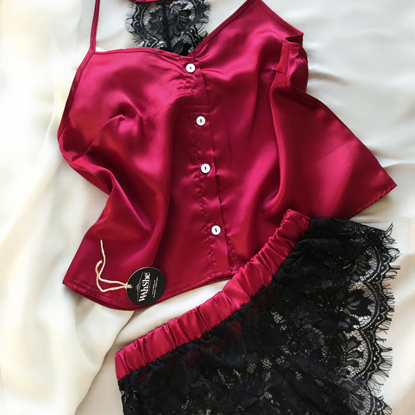 Juliet Red Babydoll Set