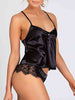 Juliet Black Babydoll Set